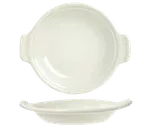 image of Libbey 950027745 - Shirred Egg Dish, 12 oz (8½"x7⅜"), China, Casablanca Pattern, 350°F Safe - Case