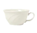 image of Libbey 950038074 - 7 oz Tea Cup, 4½" Dia x 2⅛" H, Flint Body, Cascade™ China, - 36/Case
