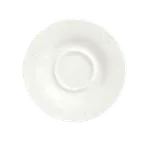 image of Reserve by Libbey 950041436 - Saucer 5.625" Dia with 2" Well, Porcelain, Café Royal - 36/Case