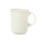 image of Libbey 951250277 - Flint China Café Mug, 12-Ounce, 4-5/8" Dia x 4-3/8" H, Non-Stackable, 12/Case