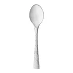 image of Reserve by Libbey 953007 Demitasse Spoon, 4¼" Hammered Finish, 18/10 Stainless Steel, 4.25" - 12/Case