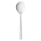 image of Reserve by Libbey 954016 - Bouillon Spoon, 6-1/8" 18/10 Stainless Steel, Forest Finish - 12/Case