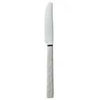 image of Reserve By Libbey 954 554 - 7-1/4" Butter Knife, 18/10 Stainless Steel, Silver Forest, 12/Case