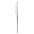 image of Libbey 963-5501 Dinner Knife – 9" Serrated Blade, Solid Handle, 18/0 Stainless Steel - 12/Case