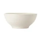image of Libbey 968001010 - 22 oz Cereal Bowl, 6" Diameter, Porcelain, Royal Rideau™, Polished Foot - 36/Case