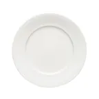 image of Schonwald 9820021 - 8¼" Round Flat Edge Porcelain Dinner Plate, Dishwasher Safe, 12/Case