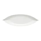 image of Schonwald 9822628 - Oval Porcelain Platter 11" x 3-5/8" x 1-3/8", Dishwasher Safe, Delight Finish - 12/Case