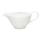 image of Schonwald 9824340 Delight Teapot, 13.5 oz, 5" x 4.5" Porcelain with Lid Dishwasher Safe - 6/Case
