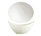 image of Reserve By Libbey 987659320 Oval Bowl, 39 Oz, 9" x 6-3/4" x 4-1/2", Porcelain Silk Finish - 12/Case