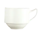 image of Reserve By Libbey 987659364 - 8.5 oz Porcelain Cup, 4"3/8" Dia x 2"7/8" H, Stackable - 36/Case