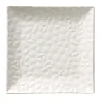 image of Reserve by Libbey 988001136 Square 8½" Porcelain Plate, Vitrified with Polished Foot - 24/Case