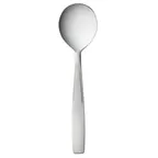 image of Libbey 989-016 Bouillon Spoon, 6¼" Length, 18/0 Stainless Steel Quantum®, World Collection - 36/Case
