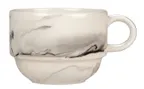 image of Reserve By Libbey 999533016 Tea Cup, 9.5 oz, 4.5"W x 3.5"D x 2.5"H Porcelain Smoke - 36/Case