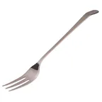 image of APS Germany APS 00597 Serving Fork, 12"L, Three-Prong, 18/10 Stainless Steel, Dishwasher Safe - Case