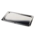 image of APS Germany APS 11000 Tray, 20 7/8"L x 12 7/8"W x 3/4"H, 18/10 Stainless Steel Mirror Polish - Case