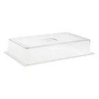 image of APS Germany APS 11042 - GN 1/1 Food Display Cover, Clear Polycarbonate, Dishwasher Safe - 1/Case