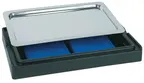 image of APS Germany APS 11505 Cooling Plate Set, 4‑Piece 22"×14" GN1/1 Tray with Box and Coolers – Case