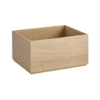 image of APS Germany APS 14005 - Valo Wood Serving Crate, 12"¾ L x 10"⅜ W x 6"½ H Stackable Base, - 4/Case