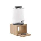 image of APS Germany APS 14015 Disp, 237 oz, 8-1/4"L x 13-5/8"W x 18-1/2"H, Base Glass, Stainless Tap- 1/Case
