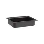 image of APS Germany APS 14042 Valo Box Insert, GN 1/2 (12" x 9-7/8" x 2-3/8"), Black Polystyrene - 1/Case