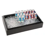 image of APS Germany APS 14970 Rectangular Ice Box, 20-7/8" x 12-7/8" x 5-1/8", Wooden, 3-Piece, - 1/Case