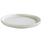 image of APS Germany APS 15425 - 6.38" Round Melamine Plate, White, Dishwasher Safe, 7/8" Height, 10/Case