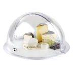 image of APS Germany APS 18388 Clear Cake Cover, 9" Round Roll‑Top, SAN Plastic, 9‑1/2" W, 16" H, - 1/Case