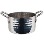 image of APS Germany APS 40186 - 10 Oz Serving Pot, 3¾" Dia x 2⅛" H, Stainless Steel Finish - 1/Case