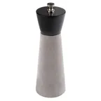 image of APS Germany APS 40538 Pepper Mill – 2"-3/8" Dia x 7"-1/8" H, Steel, Grind, Concrete Base - 6/Case