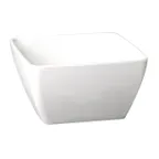 image of APS Germany APS 83414 - Square Melamine Bowl 4.75 Oz (3.5" L x 3.5" W x 1.5" H), White - 20/Case