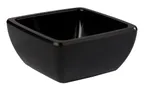 image of APS Germany APS 83467 Black Melamine Bowl, 5"L x 5"W x 2-3/8"H, 13-5/8 oz, Dishwasher Safe - 12/Case