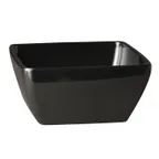 image of APS Germany APS 83468 - Black Square Melamine Bowl 1.5‑Quart (50‑3/4 oz) Dishwasher Safe - 1/Case