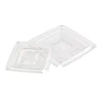 image of APS Germany APS 83600 Cover 7-3/4" x 5/8" H SAN Stackable Spoon Notch Dishwasher - 1/Case