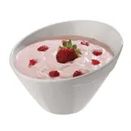 image of APS Germany APS 84040 White Melamine Round Bowl 5.75" Dia, 13.5 oz Capacity, Stackable - 1/Case