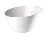 image of APS Germany APS 84041 - 1 Qt White Melamine Bowl, 8.38" Dia x 5.13" H, Stackable, Non‑Slip Feet
