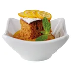 image of APS Germany APS 84458 - Square Bowl 3.5 oz (0.11 qt) 3¼" x 3¼" White Melamine Stackable - 24/Case