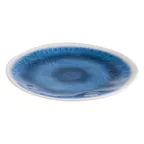 image of APS Germany APS 84674 - 8½" Melamine Plate, Blue Ocean, Dishwasher Safe, Stackable, 12/Case