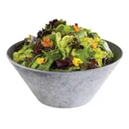 image of APS Germany APS 84829 - 3.5 Quart Melamine Bowl, 11½" Dia x 4¾" H, Concrete Pattern - 6/Case