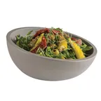 image of APS Germany APS 84835 Plastic Bowl, 8.5" Dia x 3.75" H, 23.75oz (3/4 Qt), Melamine Concrete - 4/Case