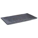 image of APS Germany APS 85025 Tray, 9" x 5.37" Melamine Blue, Scratch‑Proof, Dishwasher Safe - 1/Case