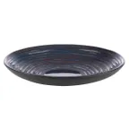 image of APS Germany APS 85057 - 10" Round Melamine Plate, 27 oz, Grey/Blue Two‑Tone, Dishwasher Safe - 6/Case