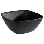 image of APS Germany APS 85072 - 3.5 Qt Melamine Bowl, Black Finish, Scratch‑Proof, Dishwasher Safe - Case