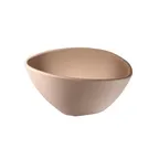 image of APS Germany APS 85409 - Beige Melamine Bowl, 16.9 oz ½ qt, 7.5"x6.5"x3.5" Matte, Stackable - 6/Case