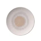 image of APS Germany APS 85504 - 10¼" Dia x 1⅛" H Plate, Beige Matte Finish, Dishwasher Safe - 6/Case