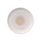 image of APS Germany APS 85505 - 13" Melamine Plate, Dia 13" x 1-3/8" H, Beige Soft Matte Finish - 6/Case