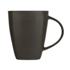image of Libbey BF-14 China Mug – 14‑Ounce Turquoise/Dark Brown Ceramic (H 4‑1/8" T 3‑1/2" D 5"), - 12/Case