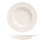 image of Libbey BO-1108 Pasta Bowl, 12" Diameter 20 oz Round Porcelain, Bright White, Fully Vitrified - 12/Case