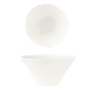 image of Libbey BW-5108 Normandy Conical Porcelain Bowl, 8" Diameter x 4" Height, 45 oz White - 12/Case