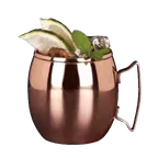 image of Libbey CMM-100 Metal Mug – 14 oz Moscow Mule, Copper Plating, Stainless Steel Base, Finish - 12/Case