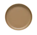 image of Libbey DRI-18-S - 7‑3/4" Round Coupe Rim Plate, Porcelain, Satin Matte Driftstone Finish - 12/Case